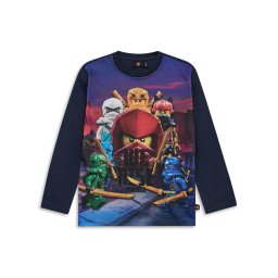 LEGO Блуза Ninjago 11010889 Тъмносин Regular Fit