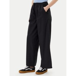 Volcom Текстилни панталони Dropping B1212503 Черен Relaxed Fit