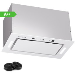 Klarstein Hektor Eco, абсорбатор, 52 cm, 446 m³/h, сензорно управление, стъкло (CGCH3-HektorEco-52WH)