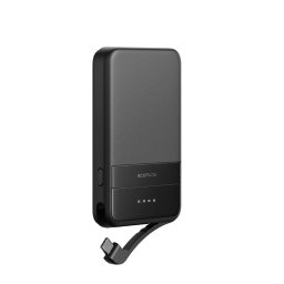 Външна батерия /power bank/ EcoFlow Rapid 5K, 5000mAh, черна, 1x USB-C(м), 1x USB-C(ж), безжично зареждане, 30W