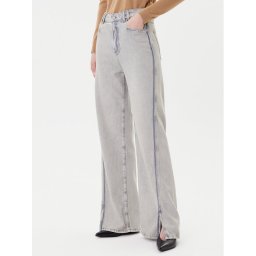 BOSS Дънки C_Marlene Hr Split 50542436 Сив Relaxed Fit