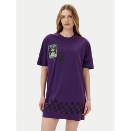 Volcom Ежедневна рокля Filip Rygalski B1312516 Виолетов Loose Fit
