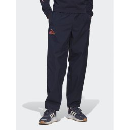 adidas Долнище анцуг Adventure Ride HK4979 Тъмносин Loose Fit