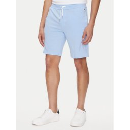 Tommy Hilfiger Спортни шорти UM0UM03364 Светлосиньо Regular Fit
