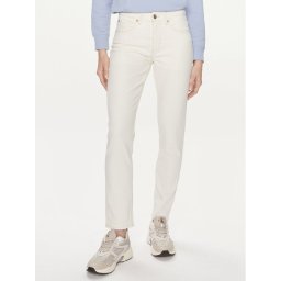 Lee Дънки Rider 112349001 Бял Straight Fit