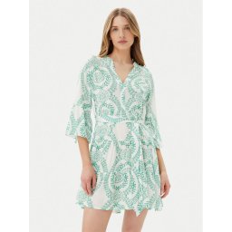Vero Moda Ежедневна рокля Melba 10329936 Зелен Loose Fit