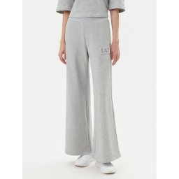 EA7 Emporio Armani Долнище анцуг 7W000179 AF12473 O8002 Сив Wide Leg