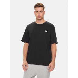 Reebok Тишърт Cl Court Sport Ss Tape Tee 100202807 Черен Regular Fit
