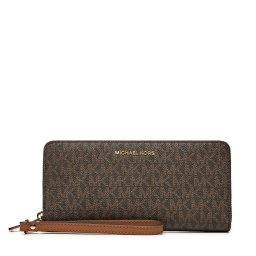 Портфейл MICHAEL Michael Kors Jet Set 32F1GJ6E7B Кафяв