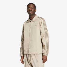 Яке adidas 3 Stripes Coaches Jacket Khaki Three M