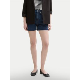 Tom Tailor Denim Дънкови шорти 1045651 Тъмносин Regular Fit