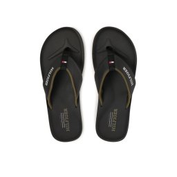 Tommy Hilfiger Джапанки Padded Comfort Hilfiger B Sandal FM0FM05440 Черен