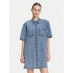 Guess Jeans Дънкова рокля W5GK99 D5M81 Син Regular Fit