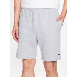 Lacoste Спортни шорти GH9627 Сив Regular Fit