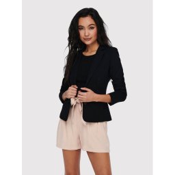 ONLY Сако Poptrash 15153144 Черен Regular Fit
