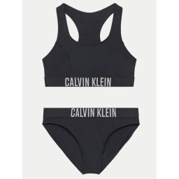Calvin Klein Swimwear Бански костюм KY0KY00091 Черен