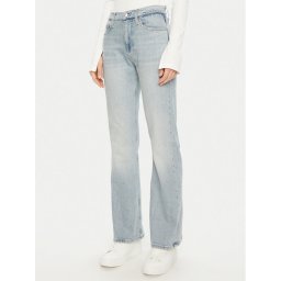 Calvin Klein Jeans Дънки Authentic J20J224510 Светлосиньо Bootcut Fit