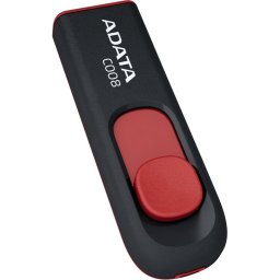 Флаш памет ADATA C008 64GB - черна