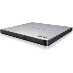 LG GP57ES40 Slim External Super-Multi DVD Drive, сребрист