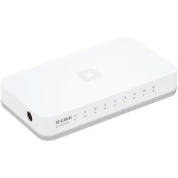 D-Link GO-SW-8E - 8‑портов Ethernet Easy десктоп суич