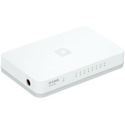 D-Link GO-SW-8G - 8‑портов гигабитов Easy десктоп суич