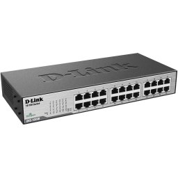 D-Link DES-1024D - 24‑портов Ethernet неуправляем десктоп суич