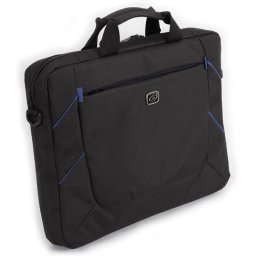 Чанта за 15.6" лаптоп Luckysky LSM7463-B Black with blue