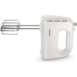 Миксер Daily Collection на Philips 300 W, 5 скорости + турбо, Лентови бъркалки и куки за тесто