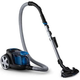 Philips Прахосмукачка без торба PowerPro Compact, Клас на енергийна ефективност A, Накрайник TriActive, Накрайник за твърди подо