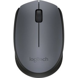 Безжична оптична мишка LOGITECH M170, Сива