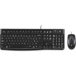 Kомплект клавиатура с мишка Logitech MK120, Черна БДС