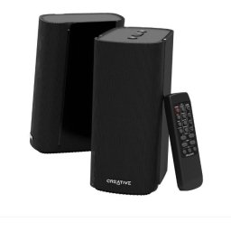 Безжични тонколони Creative T100, 2.0, 40W, Bluetooth, Черен