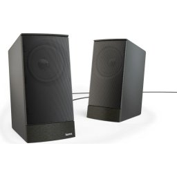 Тонколонки HAMA Sonic LS-208, 2.0, 3.5mm жак, Черен