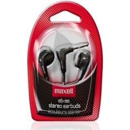 Слушалки MAXELL color BUDS EB-95, In-Ear, Черен