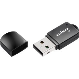 Нано адаптер EDIMAX EW-7811UTC, USB, Realtek, 2.4Ghz/5GHz, 802.11a/n/g/b