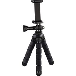 Мини статив HAMA Flex, за смартфони, 14 см, Черен