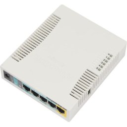 Безжичен Access Point MikroTik RB951Ui-2HnD, 2.4Ghz AP, 5xGigabit Ethernet, USB, 600MHz CPU, 128MB RAM