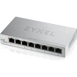 Суич ZyXEL GS-1200-8 - 8 портов Gigabit, webmanaged