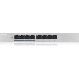 Суич ZyXEL GS1200-8HPv2 - 8 портов Gigabit, webmanaged, PoE