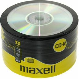 CD-R80 MAXELL 700MB 52x, 50 бр.