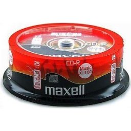 CD-R Music XL-II MAXELL, 700MB, 80 min, 25 бр