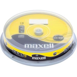 CD-RW80 MAXELL, 700MB, 52x, 10 бр -