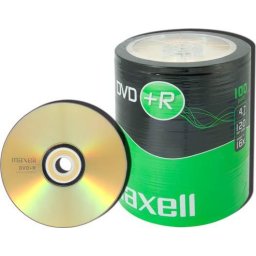 DVD+R MAXELL, 4,7 GB, 16x, 100 бр.