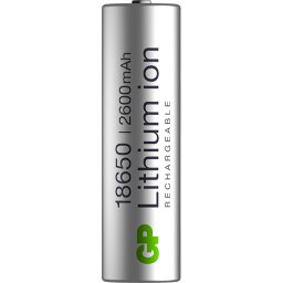 Акумулаторна батерия GP 18650, 2600mAh, Li-ion -
