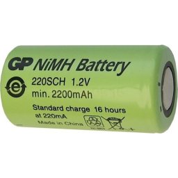 Акумулаторна батерия GP NiMH SC 1.2V 2200mAh 1бр. GP BATTERY - GP-BR-SC-2200