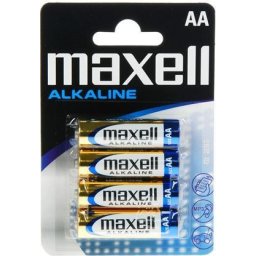 Алкална батерия MAXELL LR-6 /4 бр. в опаковка/ 1.5V