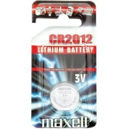 Бутонна батерия литиева MAXELL CR2012