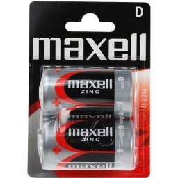 Цинк манганова батерия MAXELL R20 /2 бр. в блистер/ 1.5V