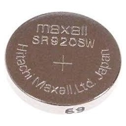 Бутонна батерия сребърна MAXELL SR-920 SW /370/371/AG6 1.55V