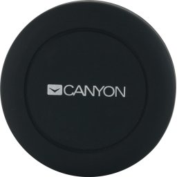 Canyon Car Holder for Smartphones,magnetic suction function ,with 2 plates(rectangle/circle), black ,44*44*40mm 0.035kg
